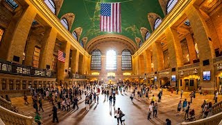 Walking Tour of Grand Central Terminal — New York City 【4K】🇺🇸 [upl. by Raff689]