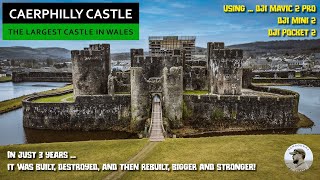 Caerphilly Castle  The Largest in Wales 2nd in Britain [upl. by Vina]