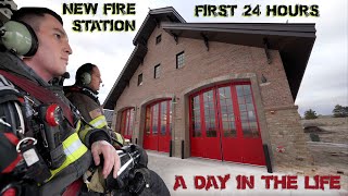 First 24 Hours in a New Fire Station  A Day in the Life [upl. by Bria]