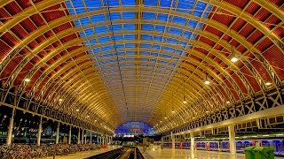 A Walk Around Londons Paddington Railway Station [upl. by Dorrej]