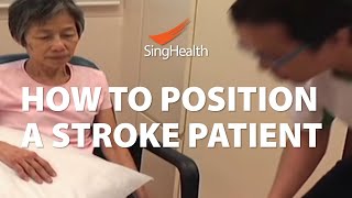 How To Position A Stroke Patient [upl. by Adien]