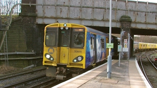 Half an Hour at 216  Birkenhead North Station 1022017  Class 507 508 terminus [upl. by Higginbotham]