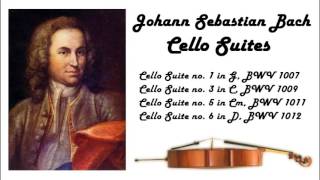 Johann Sebastian Bach  Cello suites in 432 Hz great for reading or studying [upl. by Hachman]