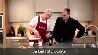 How to make a hot chocolate using an aerolatte milk frother [upl. by Ile]