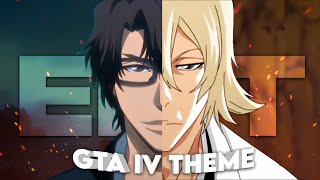 Aizen x Urahara  GTA IV Theme Edit [upl. by Giulietta950]